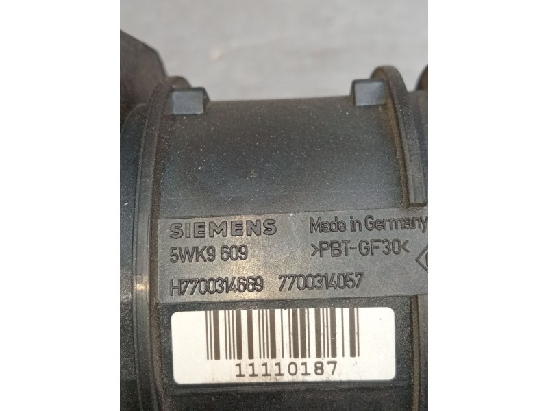 Recambio de caudalimetro para renault laguna ii (bg0/1_) 2.2 dci (bg0f) referencia OEM IAM 5WK9609 H7700314669 7700314057