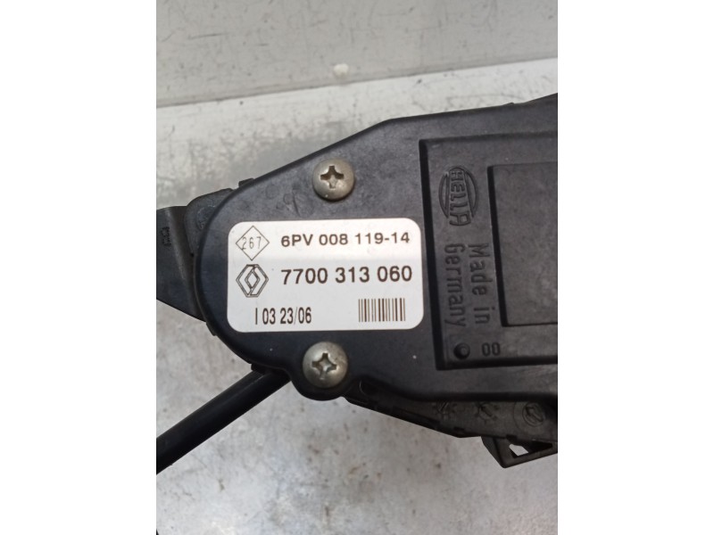 Recambio de potenciometro pedal para nissan primastar furgoneta (x83) 1.9 dci 100 referencia OEM IAM 6PV00811914 7700313060 