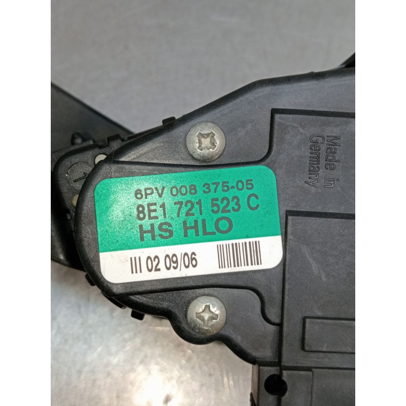 Recambio de potenciometro pedal para audi a4 b7 (8ec) 2.0 tdi 16v referencia OEM IAM 6PV00837505 8E1721523C HSHLO