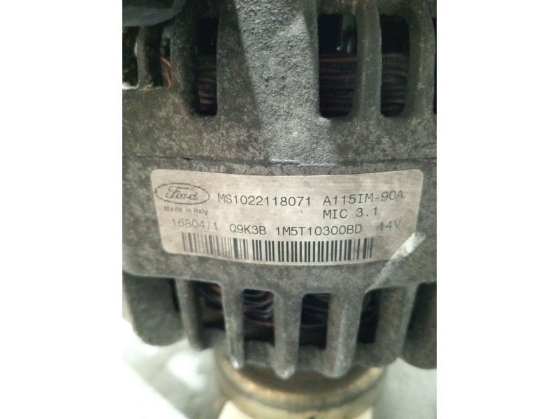 Recambio de alternador para ford focus i (daw, dbw) 1.8 tdci referencia OEM IAM MS1022118071 1M5T10300BD 