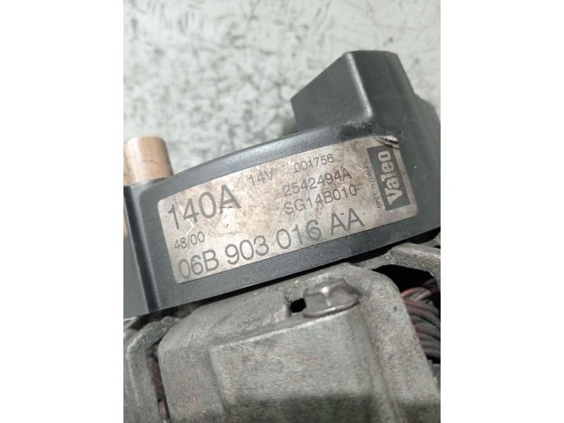 Recambio de alternador para audi a4 b6 (8e2) 2.0 referencia OEM IAM 06B903016AA 2542494A 