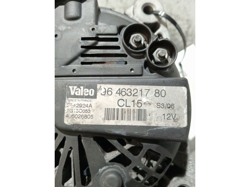 Recambio de alternador para peugeot 307 sw (3h) 1.6 hdi 110 referencia OEM IAM 9646321780 2542924A 