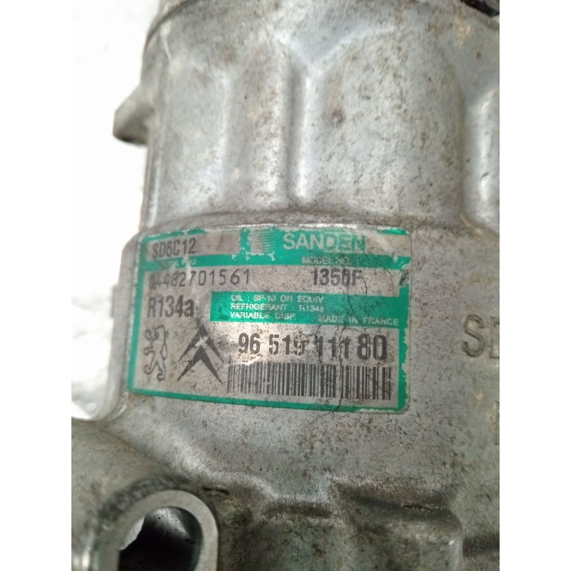 Recambio de compresor aire acondicionado para citroën c4 i (lc_) 2.0 hdi referencia OEM IAM 9651911180  