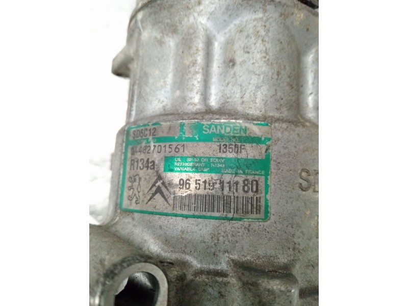 Recambio de compresor aire acondicionado para citroën c4 i (lc_) 2.0 hdi referencia OEM IAM 9651911180  