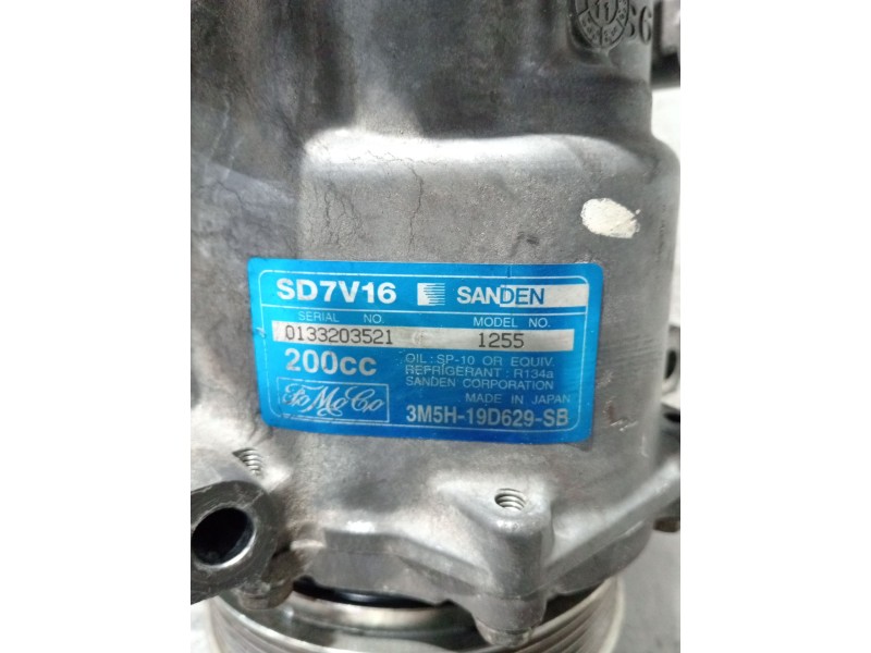 Recambio de compresor aire acondicionado para mazda 3 (bk) 1.6 di turbo referencia OEM IAM 3M5H19D629SD  