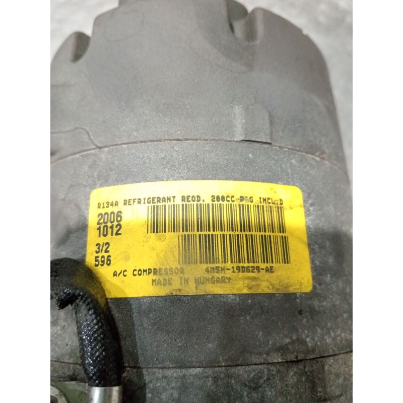 Recambio de compresor aire acondicionado para ford focus c-max (dm2) 1.8 tdci referencia OEM IAM 4M5H19D629AE  
