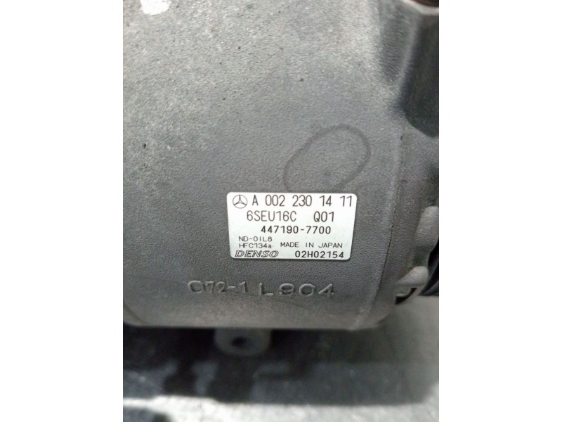 Recambio de compresor aire acondicionado para mercedes-benz clase a (w169) a 180 cdi (169.007, 169.307) referencia OEM IAM A0022
