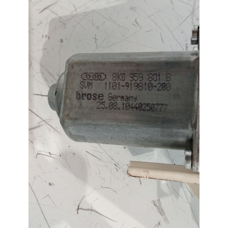 Recambio de elevalunas delantero derecho para volkswagen sharan (7n1, 7n2) 2.0 tdi referencia OEM IAM 8K0959801B 5P 7N0837462D