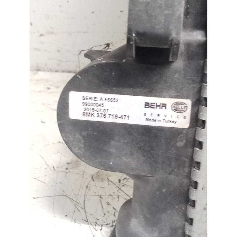 Recambio de radiador agua para peugeot expert furgoneta (222) 1.9 d 70 referencia OEM IAM 8MK376719471 99000045 