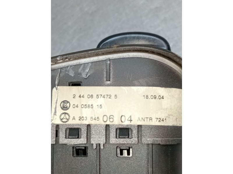 Recambio de mando luces para mercedes-benz clk (c209) clk 270 cdi (209.316) referencia OEM IAM A2035450604 2440674725 04058515
