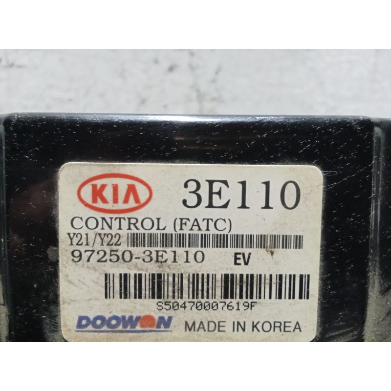Recambio de mando calefaccion / aire acondicionado para kia sorento i (jc) 2.5 crdi referencia OEM IAM 972503E110  
