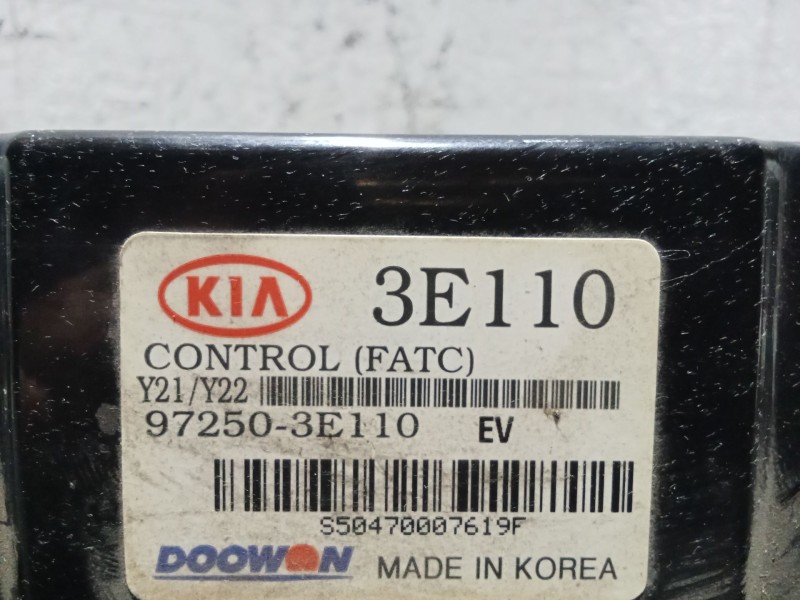 Recambio de mando calefaccion / aire acondicionado para kia sorento i (jc) 2.5 crdi referencia OEM IAM 972503E110  