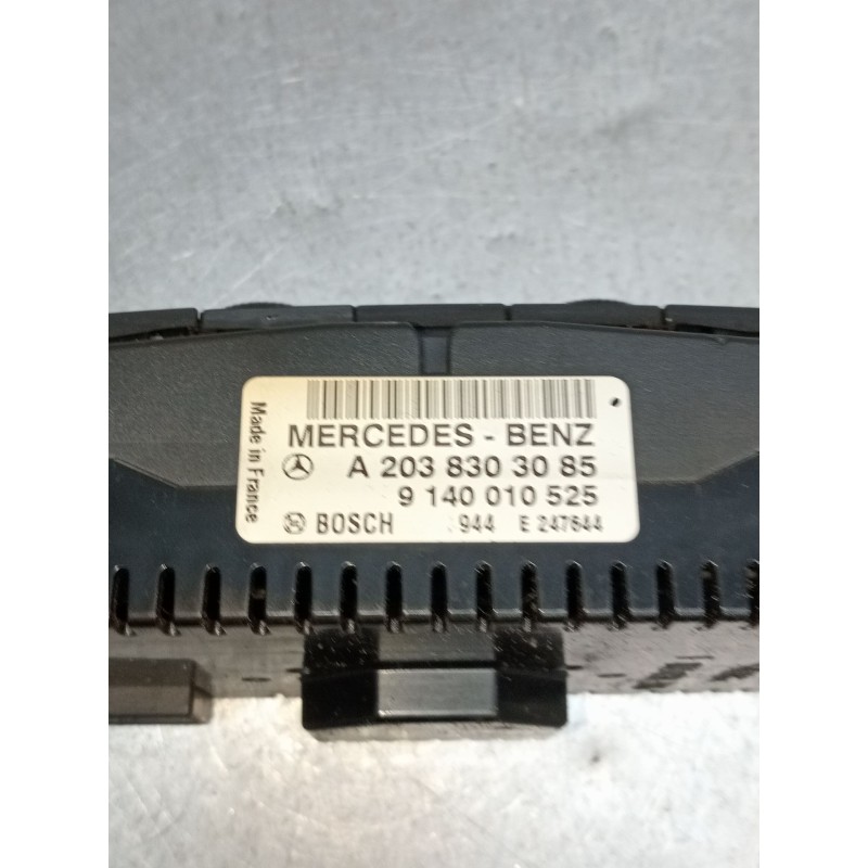 Recambio de mando calefaccion / aire acondicionado para mercedes-benz clk (c209) clk 270 cdi (209.316) referencia OEM IAM A20383