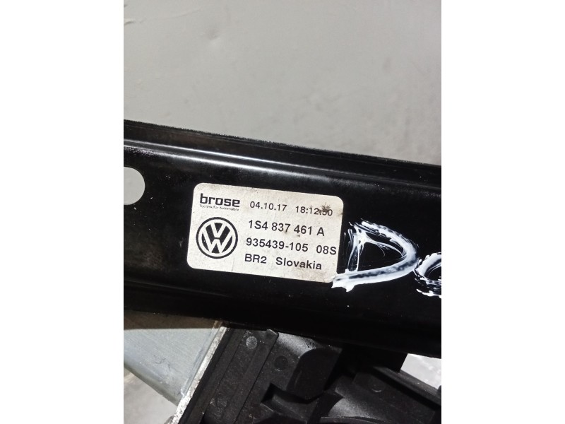 Recambio de elevalunas delantero izquierdo para skoda citigo (nf1) 1.0 referencia OEM IAM 1S0959802 5P 1S4837461A