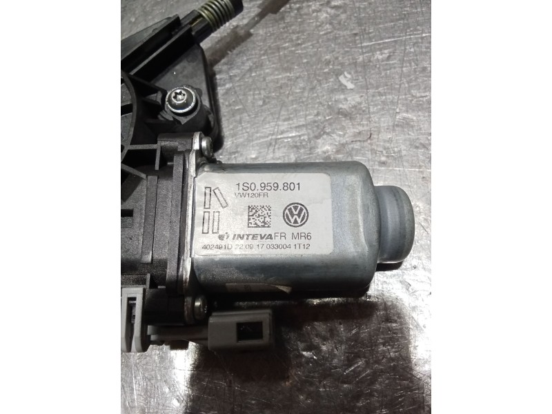 Recambio de elevalunas delantero derecho para skoda citigo (nf1) 1.0 referencia OEM IAM 1S0959801 1S4837462A 5P