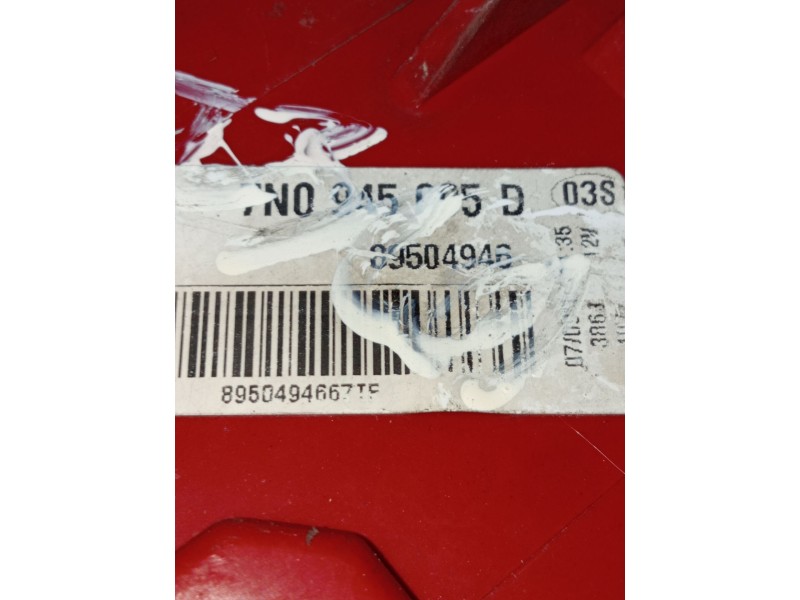 Recambio de piloto trasero izquierdo para volkswagen sharan (7n1, 7n2) 2.0 tdi referencia OEM IAM 7N0945095D 89504946 