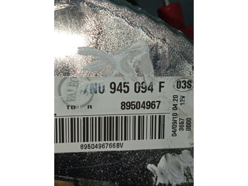 Recambio de piloto trasero derecho interior para volkswagen sharan (7n1, 7n2) 2.0 tdi referencia OEM IAM 7N0945094F 89504967 