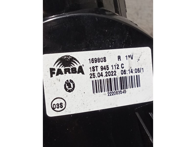 Recambio de piloto trasero derecho para skoda citigo (nf1) 1.0 referencia OEM IAM 1ST945112C 169808 