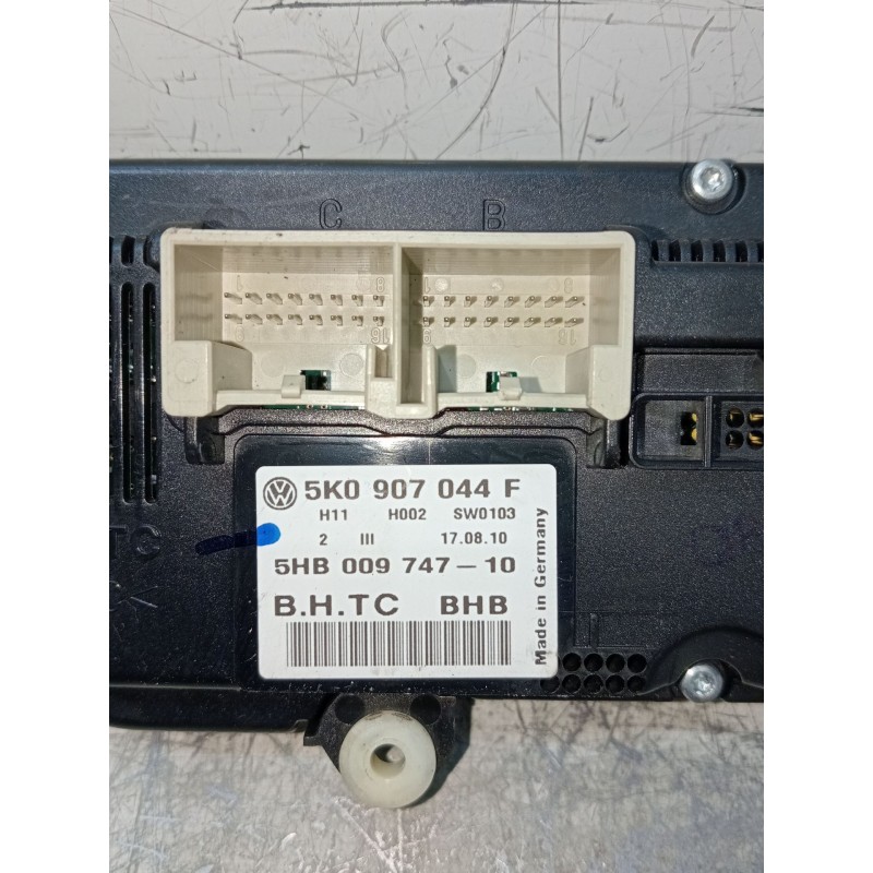 Recambio de mando calefaccion / aire acondicionado para volkswagen sharan (7n1, 7n2) 2.0 tdi referencia OEM IAM 5K0907044F 5HB00