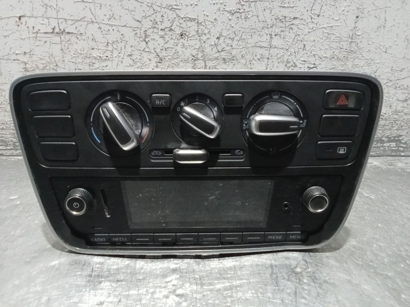 Recambio de mando calefaccion / aire acondicionado para skoda citigo (nf1) 1.0 referencia OEM IAM 1ST820045N RADIO CON MANDOS DE