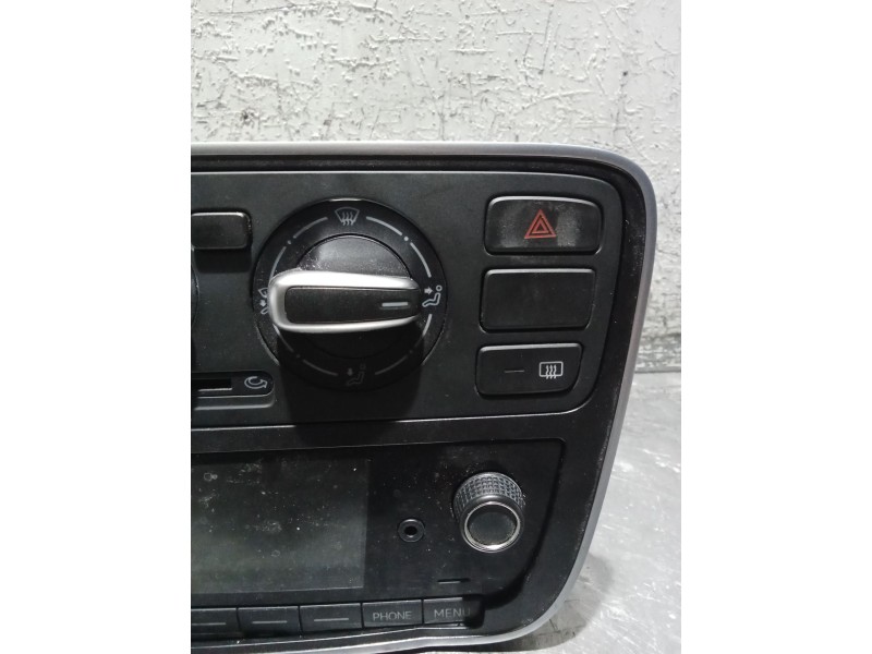 Recambio de mando calefaccion / aire acondicionado para skoda citigo (nf1) 1.0 referencia OEM IAM 1ST820045N RADIO CON MANDOS DE