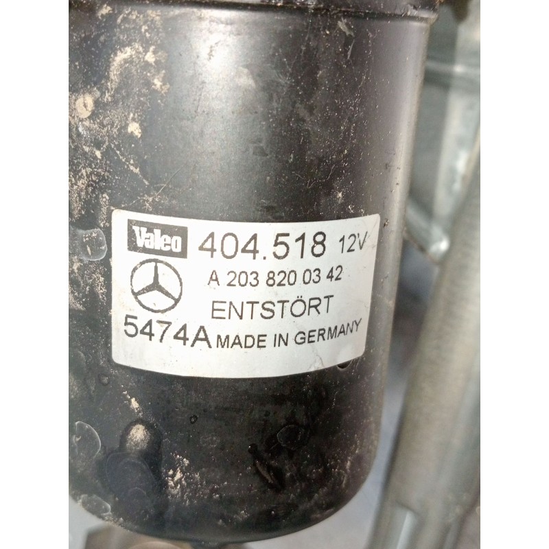 Recambio de motor limpia delantero para mercedes-benz clk (c209) clk 270 cdi (209.316) referencia OEM IAM A2038200342 404518 