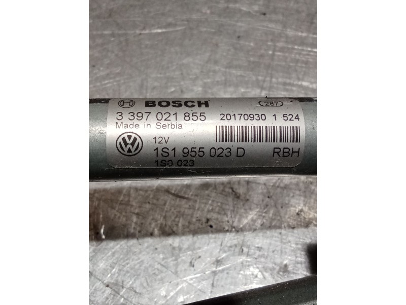 Recambio de motor limpia delantero para skoda citigo (nf1) 1.0 referencia OEM IAM 1S1955023D 3397021855 6R1955119A