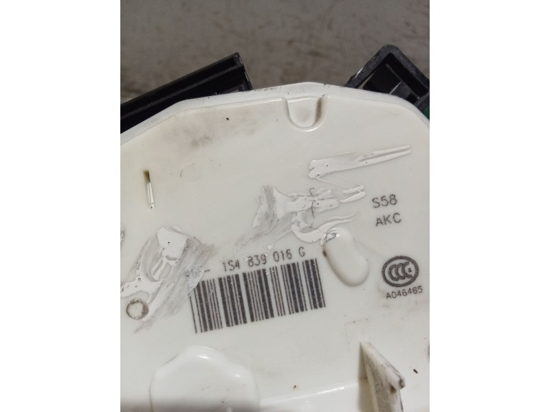 Recambio de motor cierre centralizado trasero derecho para skoda citigo (nf1) 1.0 referencia OEM IAM 1S4839015G 5P 