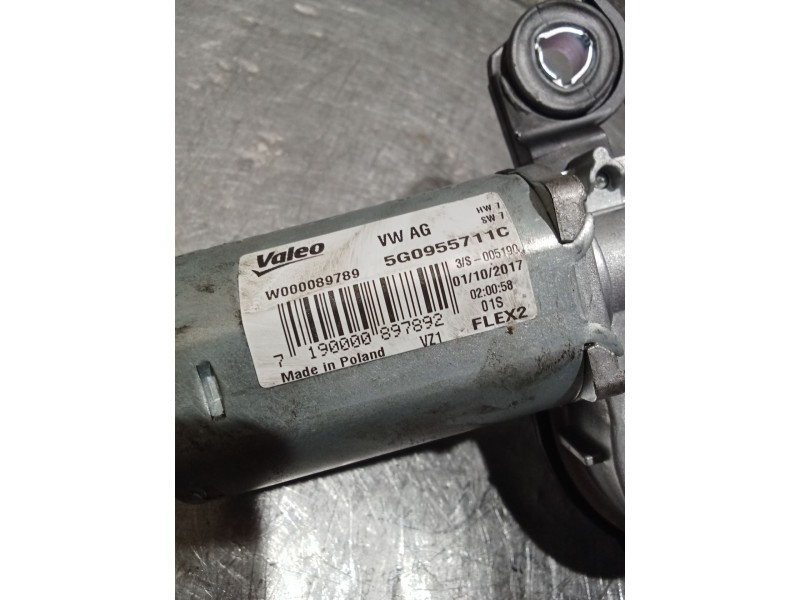 Recambio de motor limpia trasero para skoda citigo (nf1) 1.0 referencia OEM IAM 5G0955711C  