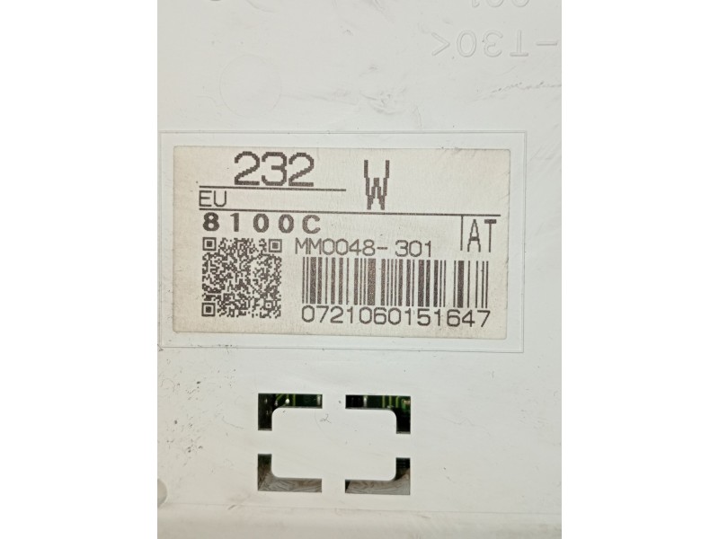 Recambio de cuadro instrumentos para citroën c-zero referencia OEM IAM 721060151647 MM0048301 