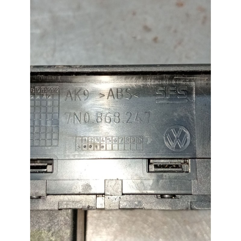 Recambio de mando elevalunas delantero izquierdo para volkswagen sharan (7n1, 7n2) 2.0 tdi referencia OEM IAM 7N0868247 5P 