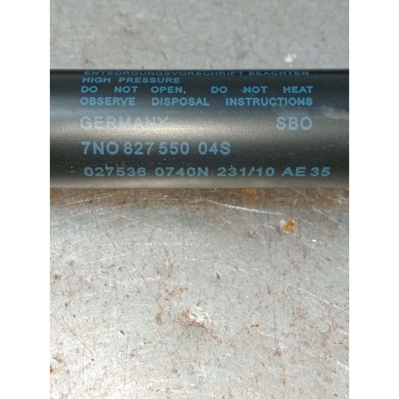 Recambio de amortiguadores capo para volkswagen sharan (7n1, 7n2) 2.0 tdi referencia OEM IAM 7N082755004S 740N 