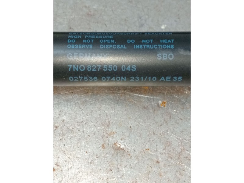 Recambio de amortiguadores capo para volkswagen sharan (7n1, 7n2) 2.0 tdi referencia OEM IAM 7N082755004S 740N 