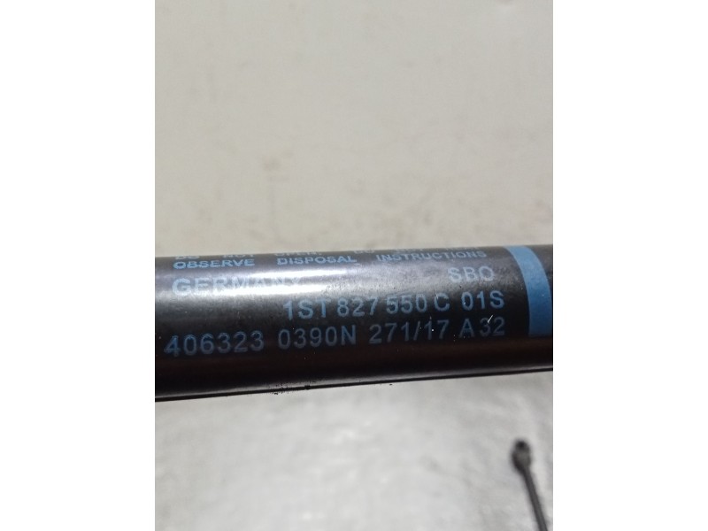 Recambio de amortiguadores maletero / porton para skoda citigo (nf1) 1.0 referencia OEM IAM 1ST827550C 390N 