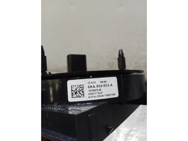 Recambio de anillo airbag para skoda citigo (nf1) 1.0 referencia OEM IAM 6RA959653A  