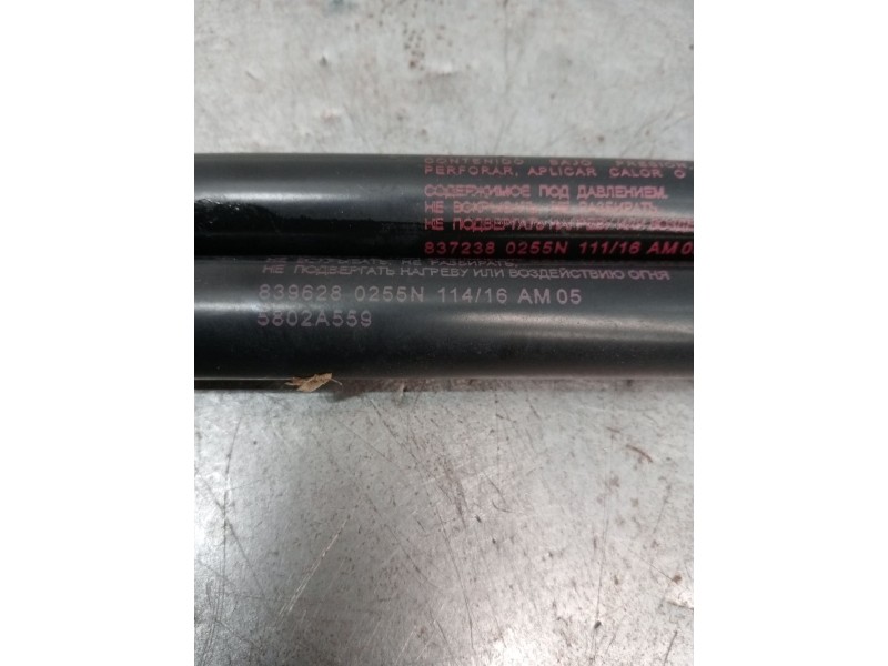 Recambio de amortiguadores maletero / porton para citroën c-zero referencia OEM IAM 5802A560 255N 5802A559