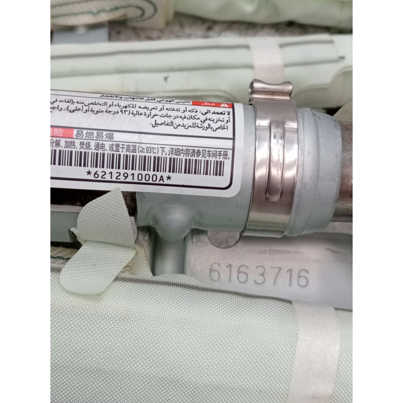 Recambio de airbag cortina delantero derecho para citroën c-zero referencia OEM IAM 621291000A 25D67TJAAI20 0589P10045 6163716