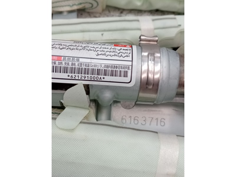 Recambio de airbag cortina delantero derecho para citroën c-zero referencia OEM IAM 621291000A 25D67TJAAI20 0589P10045 6163716