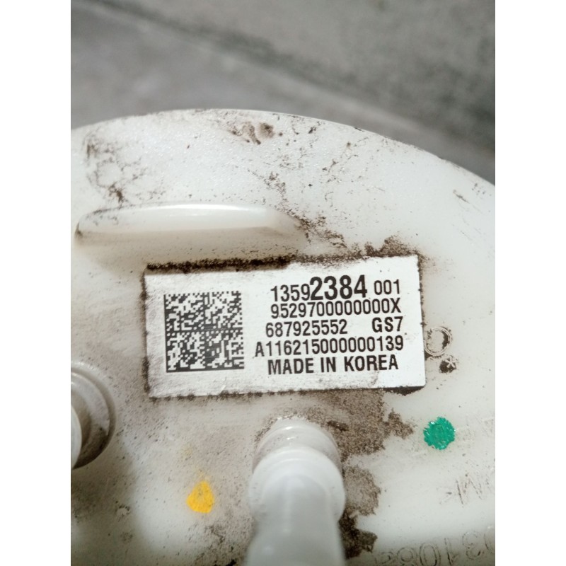 Recambio de bomba combustible para opel mokka / mokka x (j13) 1.4 (_76) referencia OEM IAM 13592384001 9529700000000X 13503108A