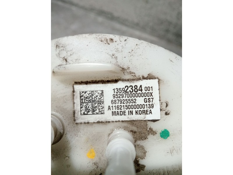 Recambio de bomba combustible para opel mokka / mokka x (j13) 1.4 (_76) referencia OEM IAM 13592384001 9529700000000X 13503108A