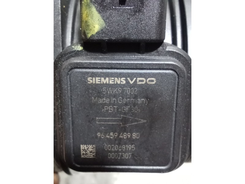 Recambio de caudalimetro para peugeot 607 (9d, 9u) 2.0 hdi referencia OEM IAM 5WK9200 9645948980 