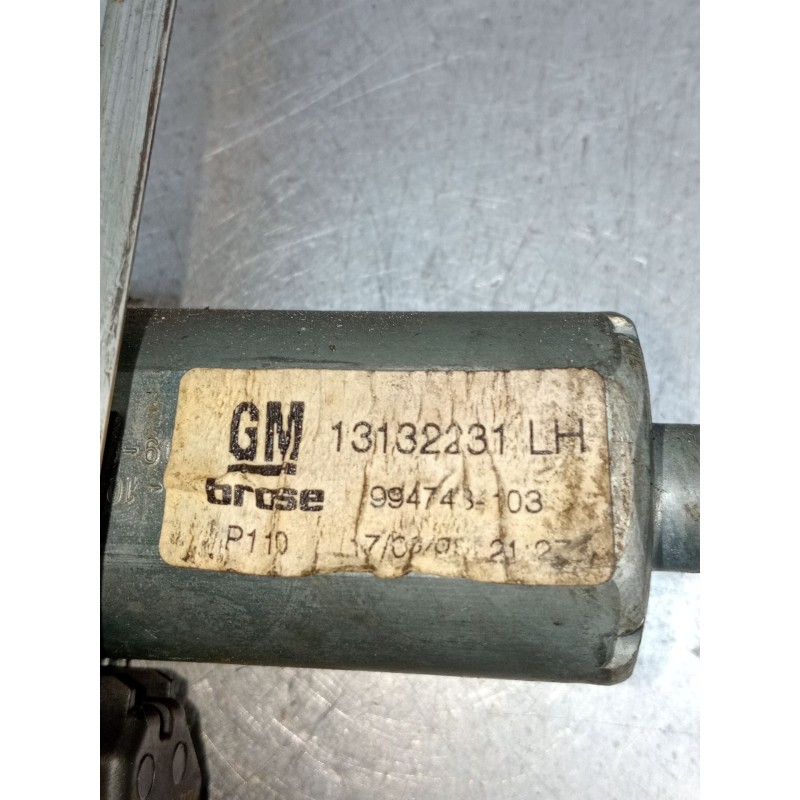 Recambio de elevalunas trasero izquierdo para opel zafira / zafira family b (a05) 1.9 cdti (m75) referencia OEM IAM 13132231LH 5