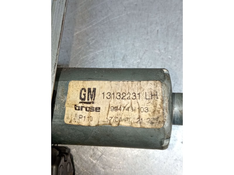 Recambio de elevalunas trasero izquierdo para opel zafira / zafira family b (a05) 1.9 cdti (m75) referencia OEM IAM 13132231LH 5