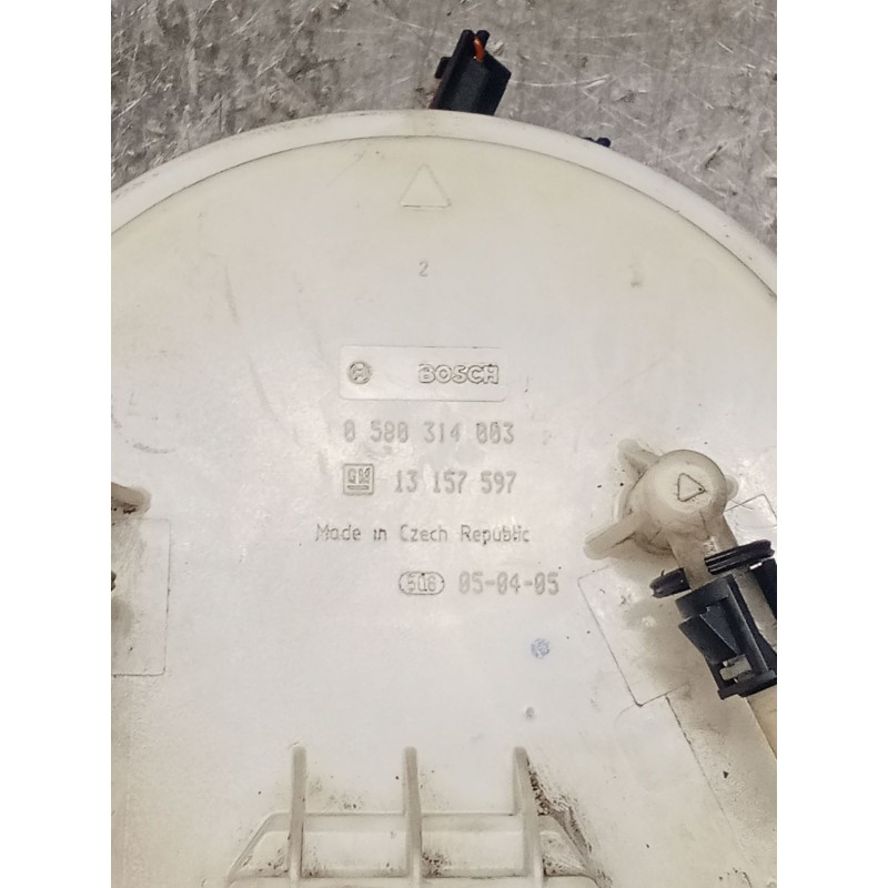 Recambio de bomba combustible para opel meriva a monospace (x03) 1.6 16v (e75) referencia OEM IAM 0580314003 13157597 