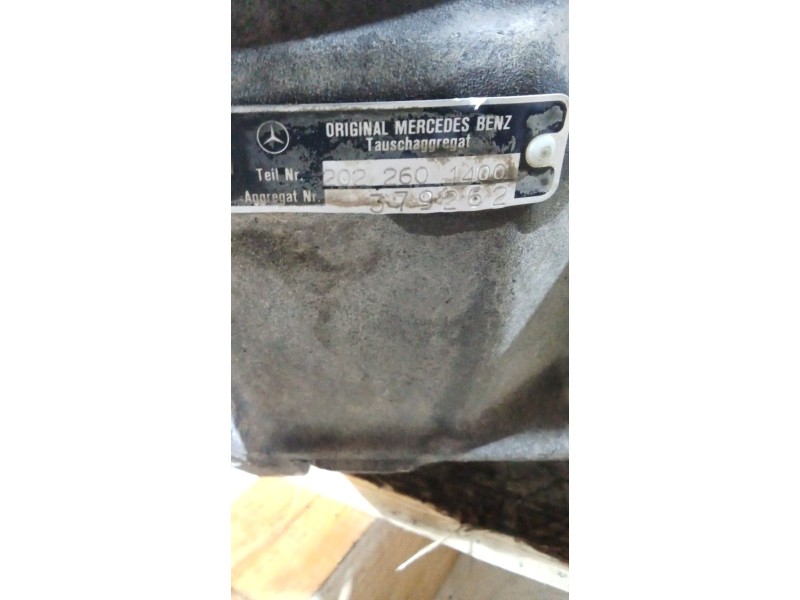 Recambio de caja cambios para mercedes-benz clase e (w210) e 200 (210.035) referencia OEM IAM 379262 5V 2022601400379262