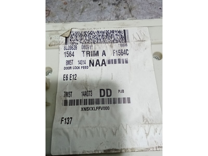 Recambio de caja reles / fusibles para ford c-max (dm2) 1.8 tdci referencia OEM IAM 8M5T14014NAA 7M5T14A073DD 
