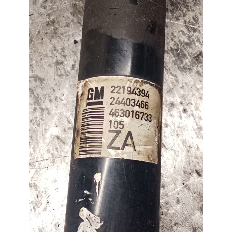 Recambio de amortiguador trasero derecho para opel meriva a monospace (x03) 1.6 16v (e75) referencia OEM IAM 22194394 24403466 4