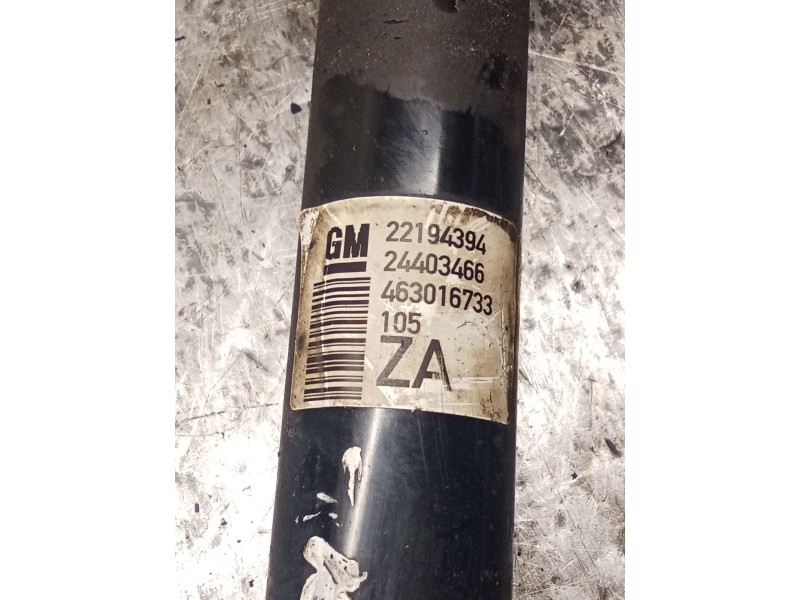 Recambio de amortiguador trasero derecho para opel meriva a monospace (x03) 1.6 16v (e75) referencia OEM IAM 22194394 24403466 4