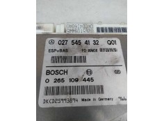 Recambio de centralita abs para mercedes clase a (w168) 1.7 cdi diesel cat referencia OEM IAM 0265109445 0275454132 FD99M06 Q01 2