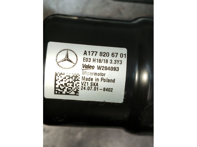 Recambio de motor limpia delantero para mercedes-benz cla shooting brake (x118) cla 200 d (118.612) referencia OEM IAM A17782067